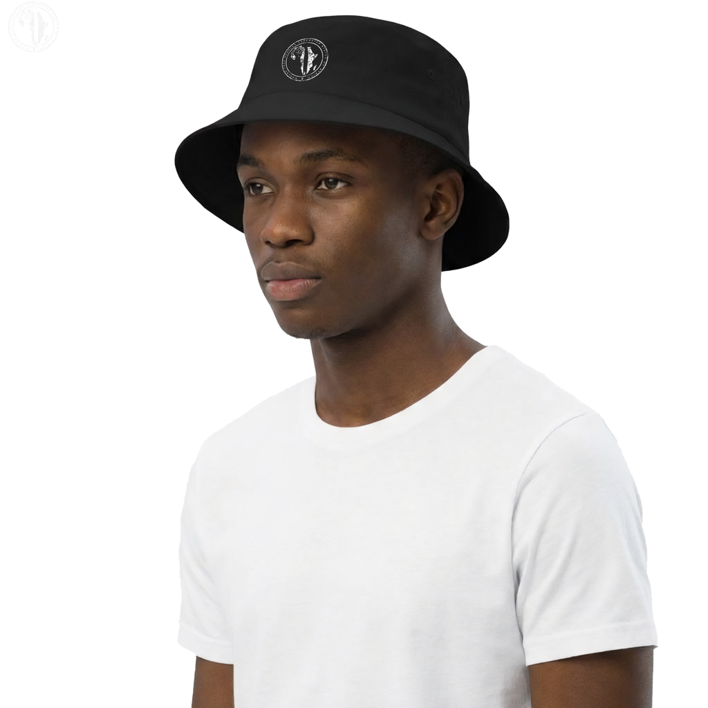 Afrika Black Bucket Hat