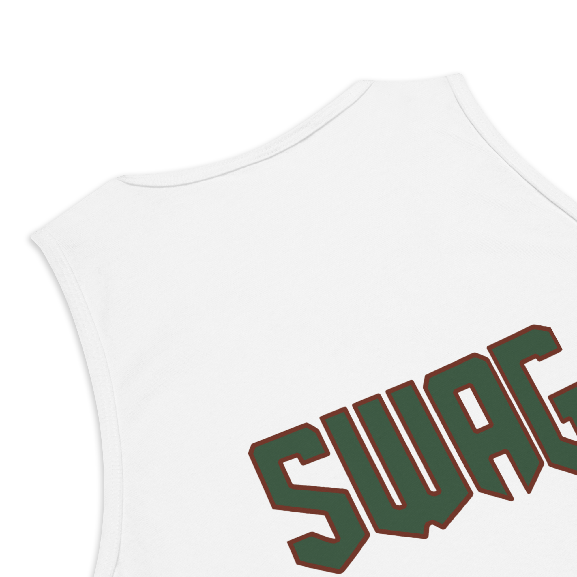Charming White Swag Tank