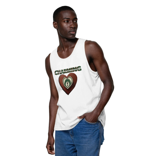 Charming White Swag Tank