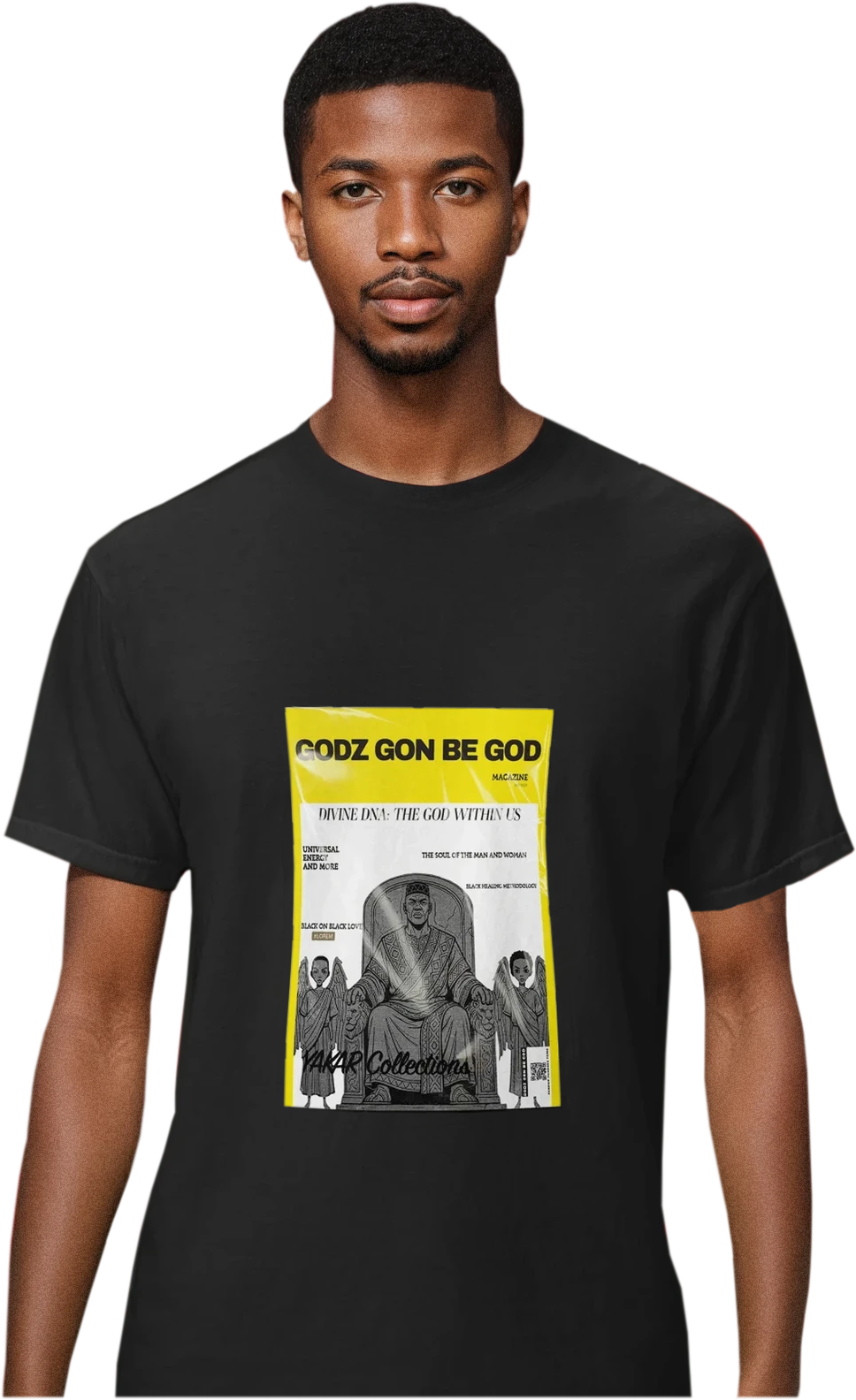 Godz Gon Be God Black T