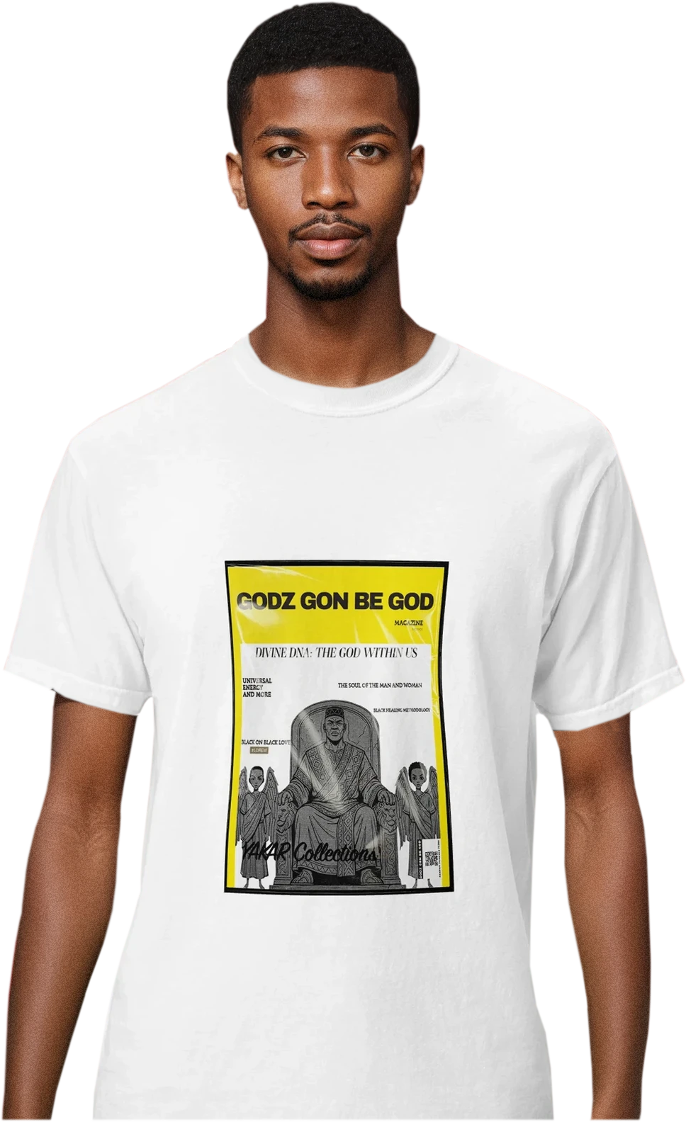 Godz Gon Be God White T