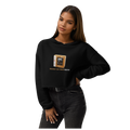 Playlist666.com Women's Crop Hoodie