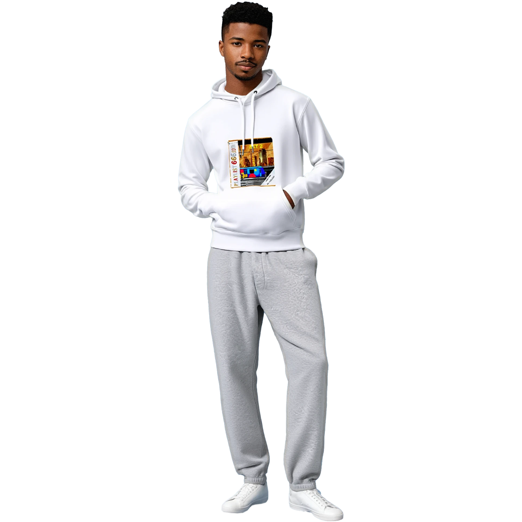 Playlist666.com Set 2 Unisex essential eco hoodie