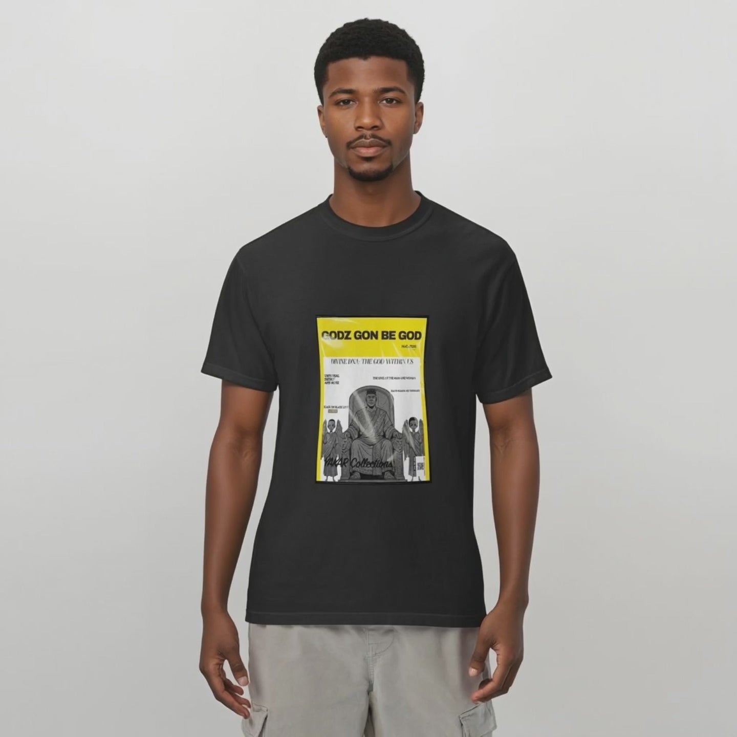 Godz Gon Be God Black T