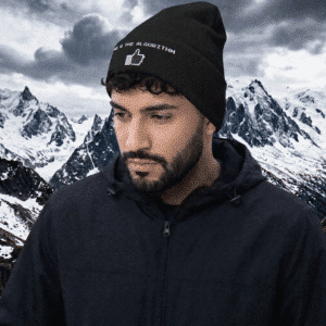 We R The Algorithm Black Beanie