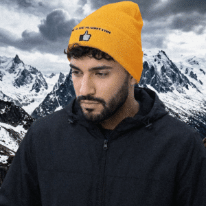We R The Algorithm Yellow Beanie